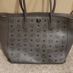 MCM Gray Anniversary Tote.